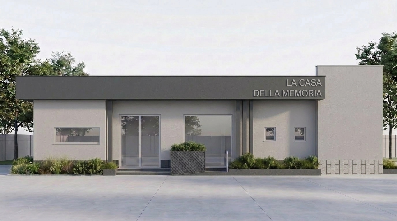 Facade design in Minimalist Facade style — photo by GenRoom AI