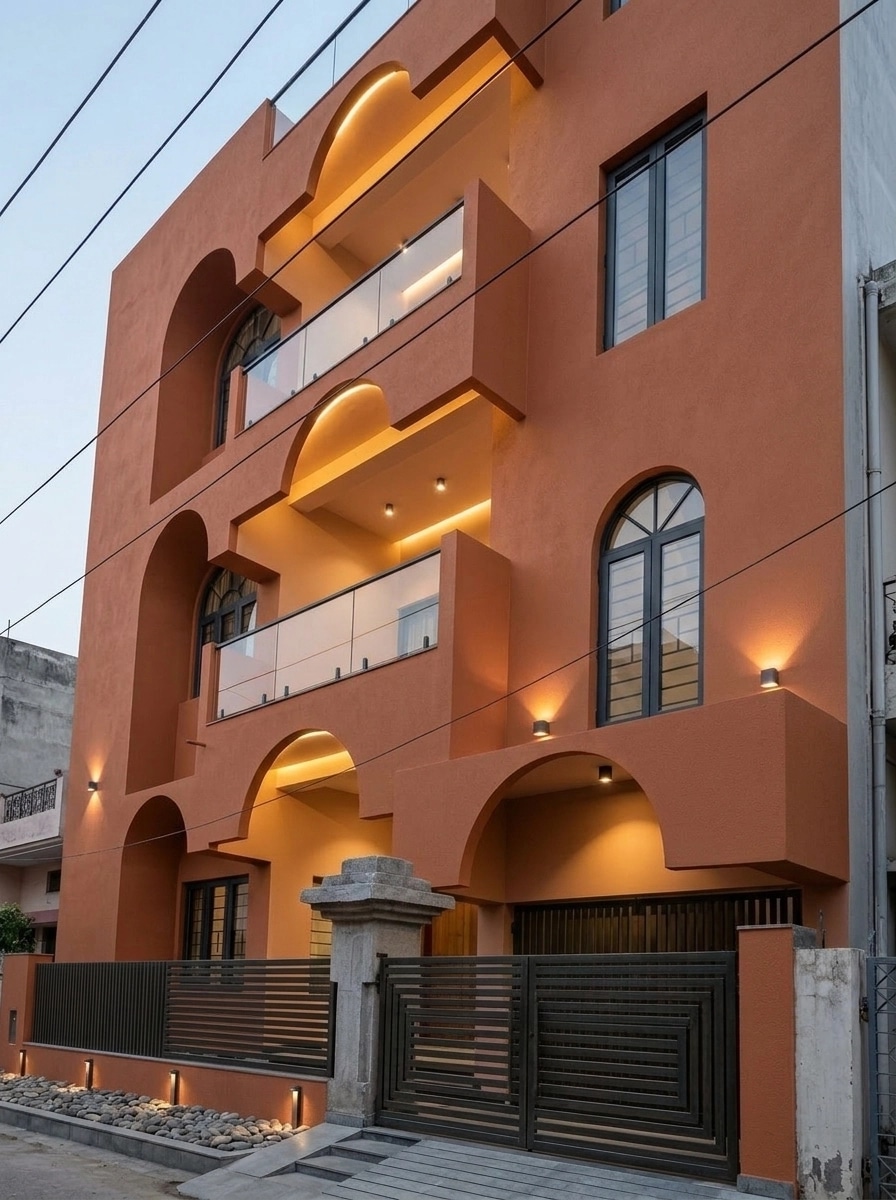 Facade design in Minimalist Facade style — Facade by GenRoom AI