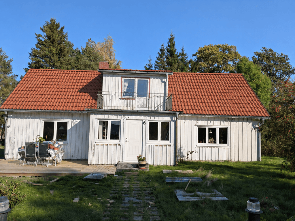 Facade design in Scandinavian Facade style — photo by GenRoom AI