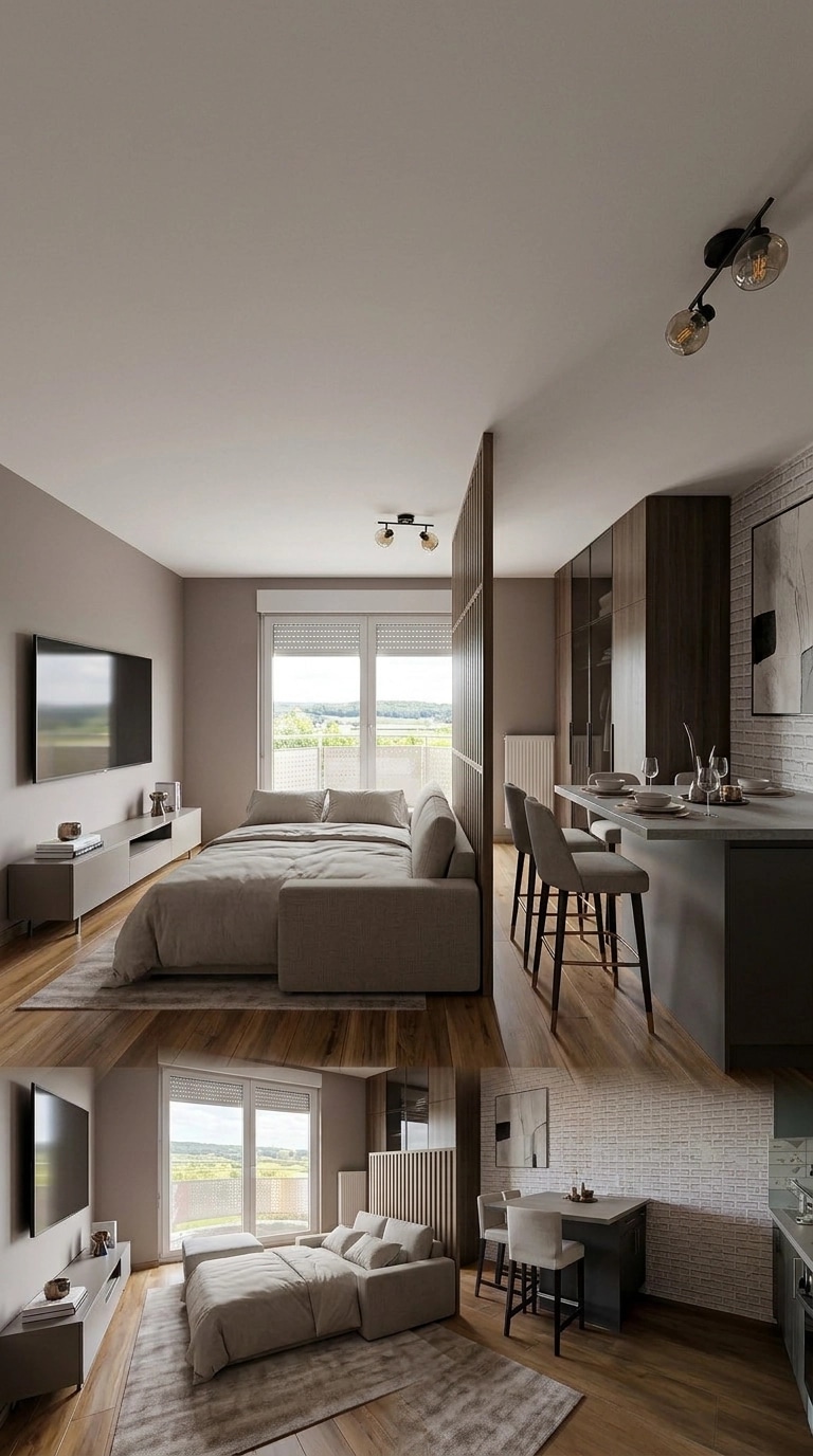 Interior design in Contemporary style — studio by GenRoom AI