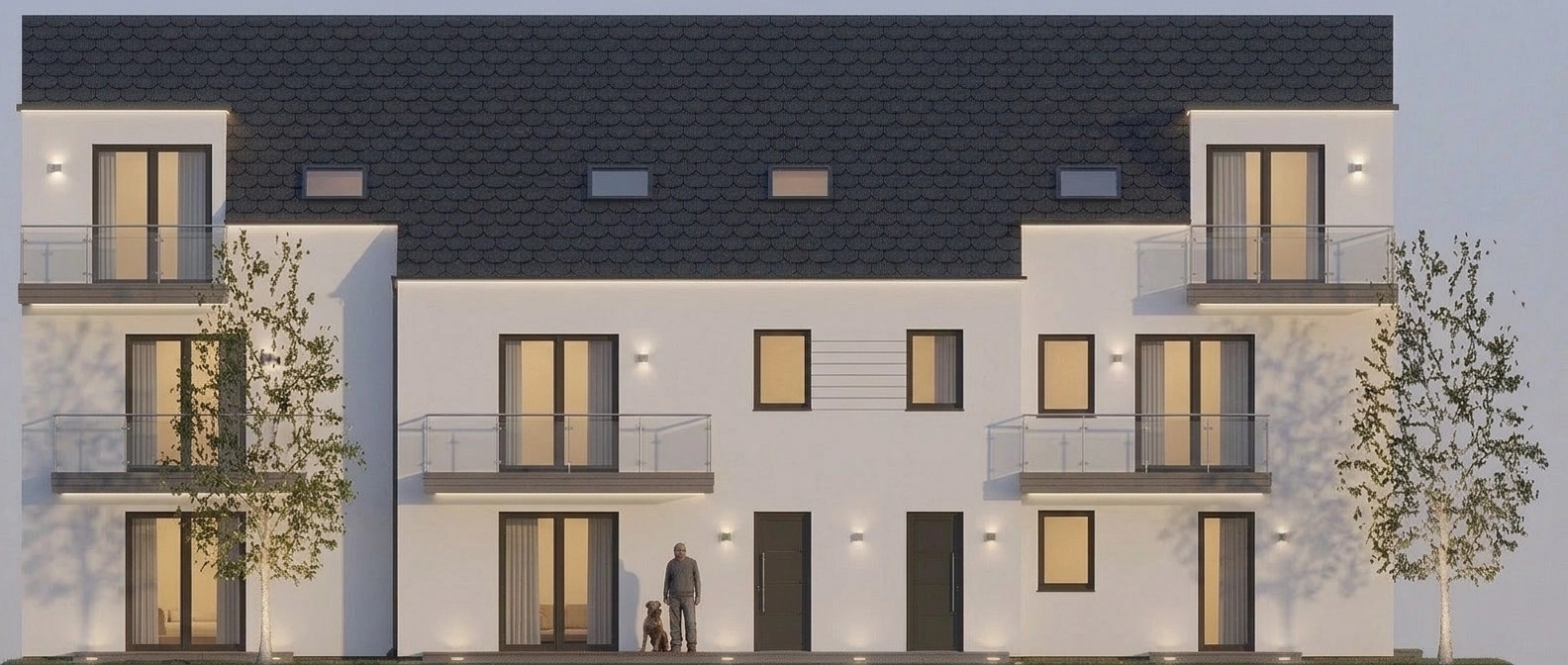 Contemporary Facade Facade design — facade photo by GenRoom AI