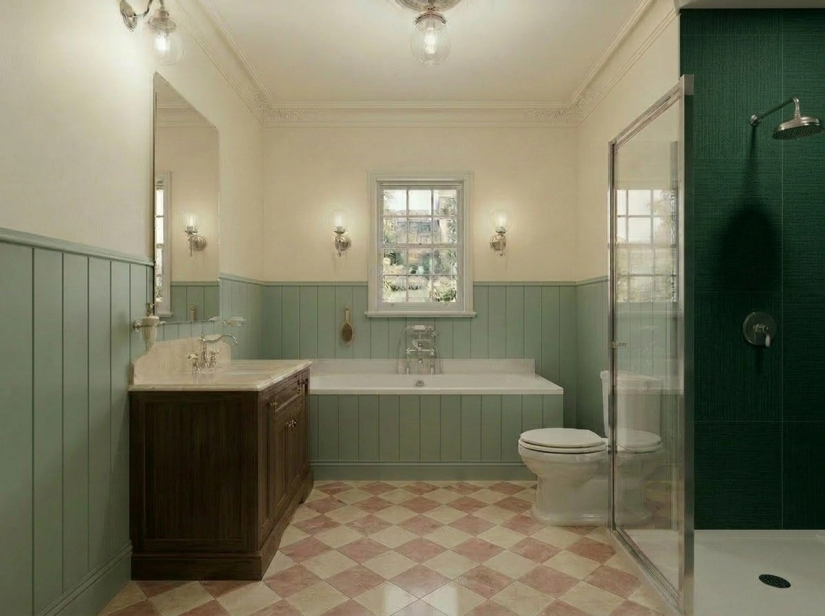 Classic Bathroom design — interior photo by GenRoom AI