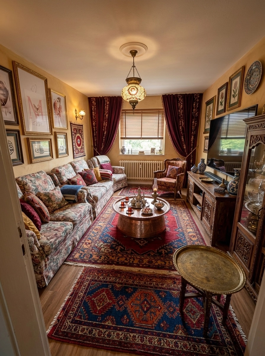 Interior design in Eclectic style — Living Room by GenRoom AI