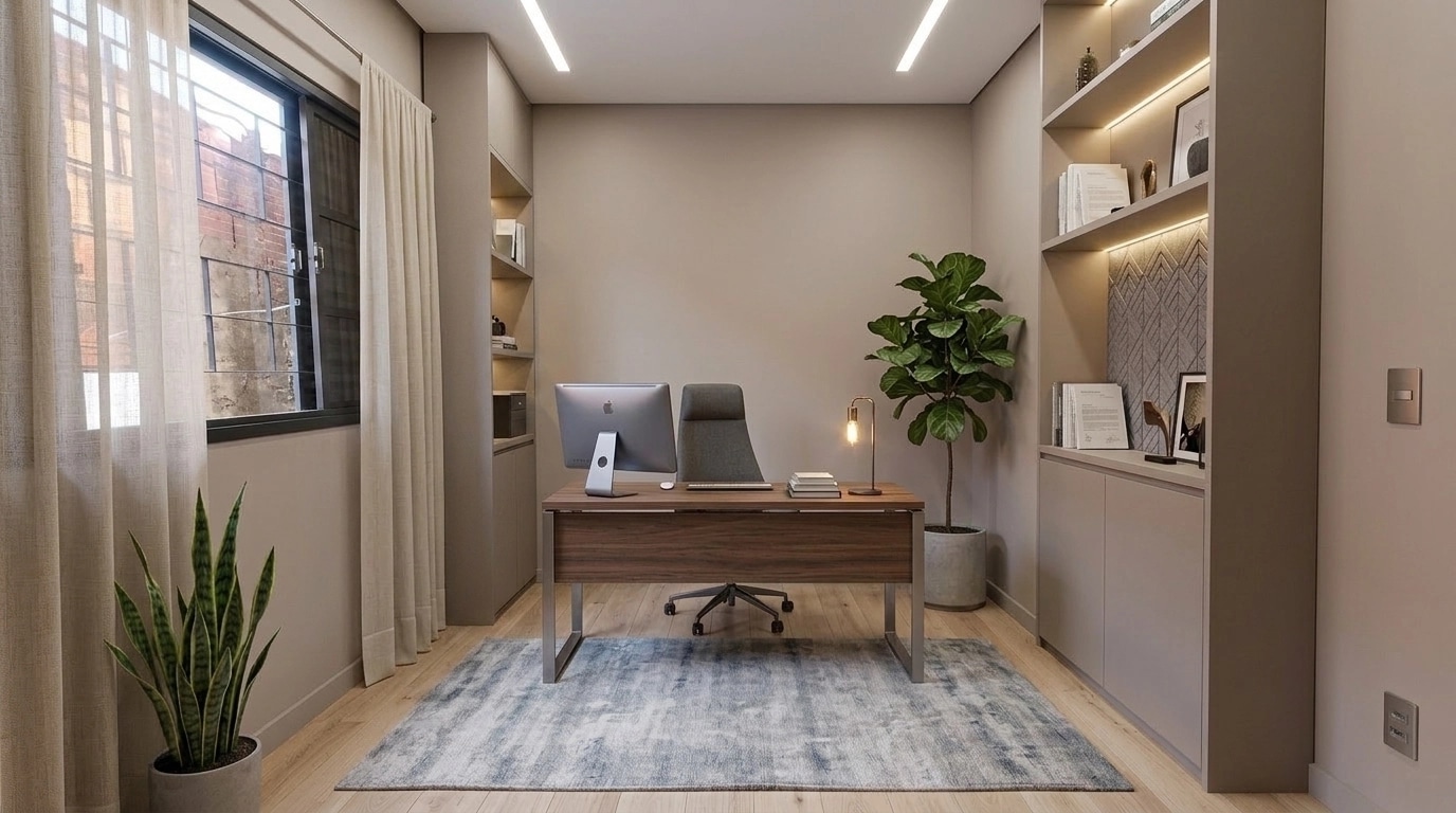 Interior design in Contemporary style — office_space by GenRoom AI