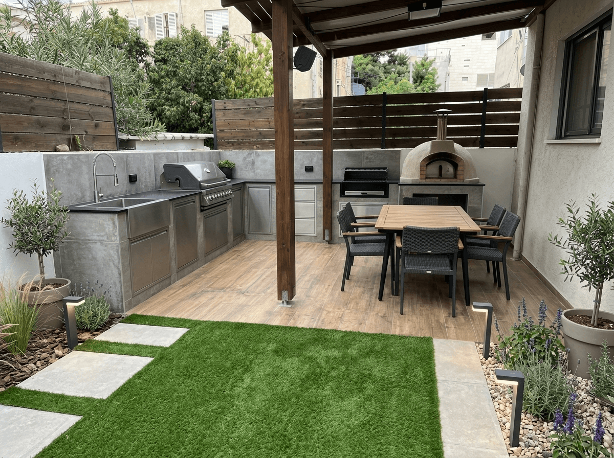Contemporary Yard Yard design — yard photo by GenRoom AI