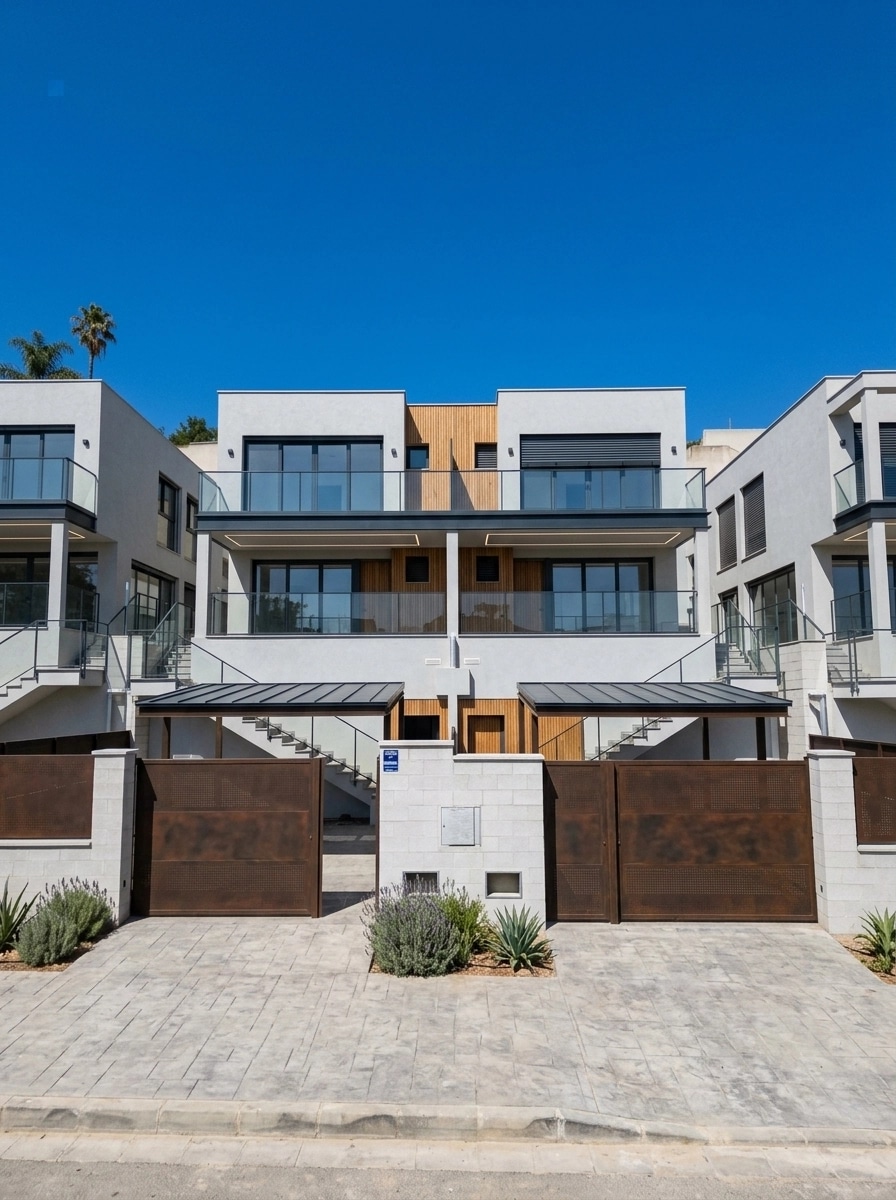Contemporary Facade Facade design — facade photo by GenRoom AI