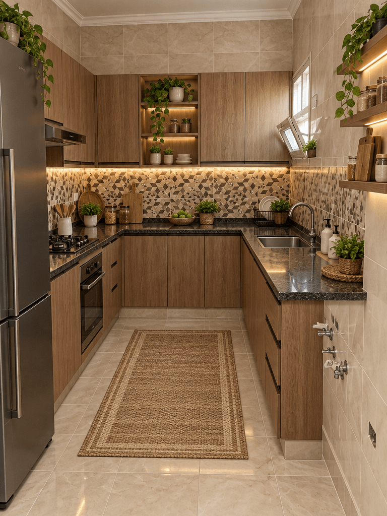 Kitchen interior in no_style style — photo by GenRoom AI