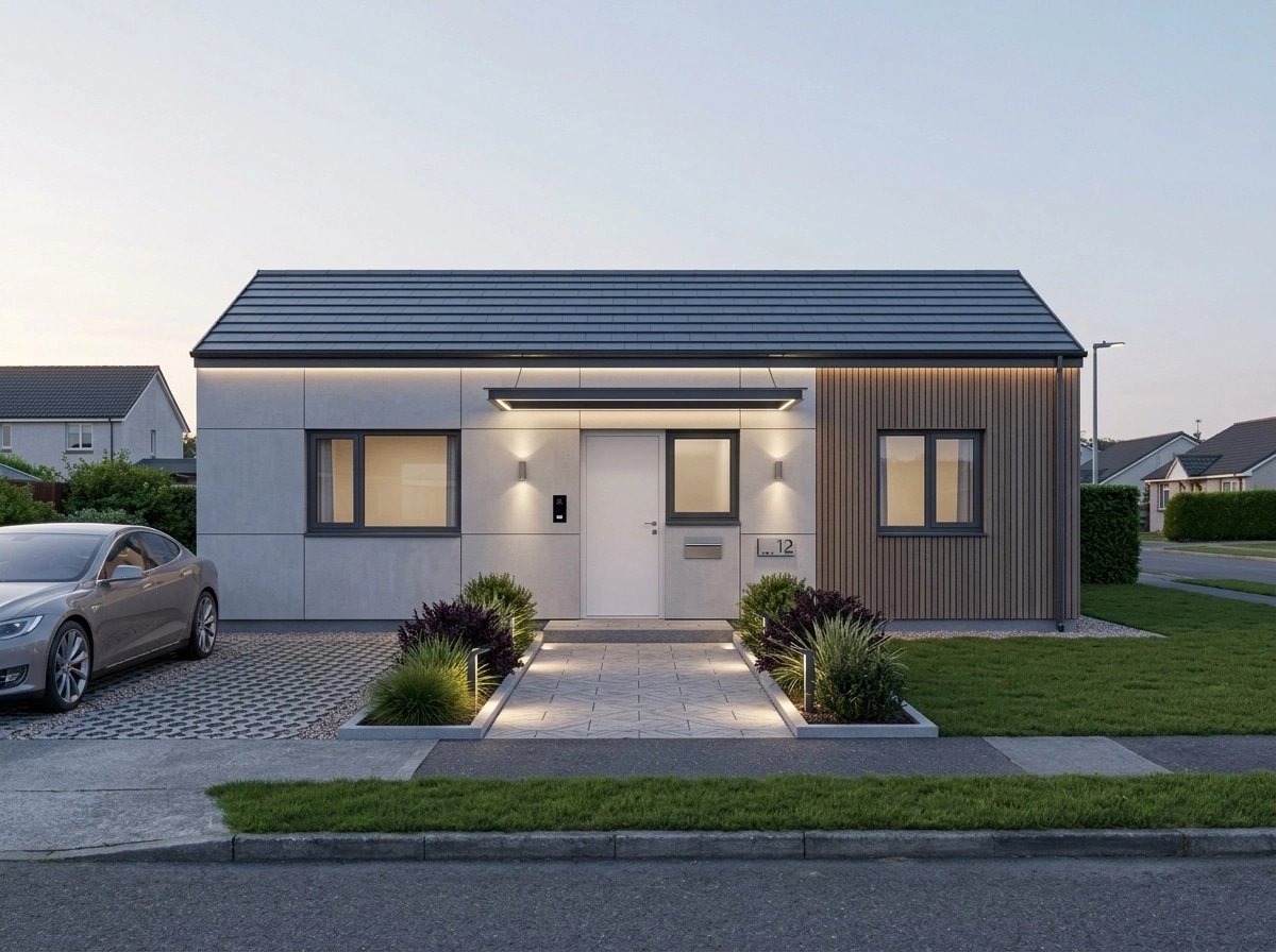 Facade design in Minimalist Facade style — Facade by GenRoom AI