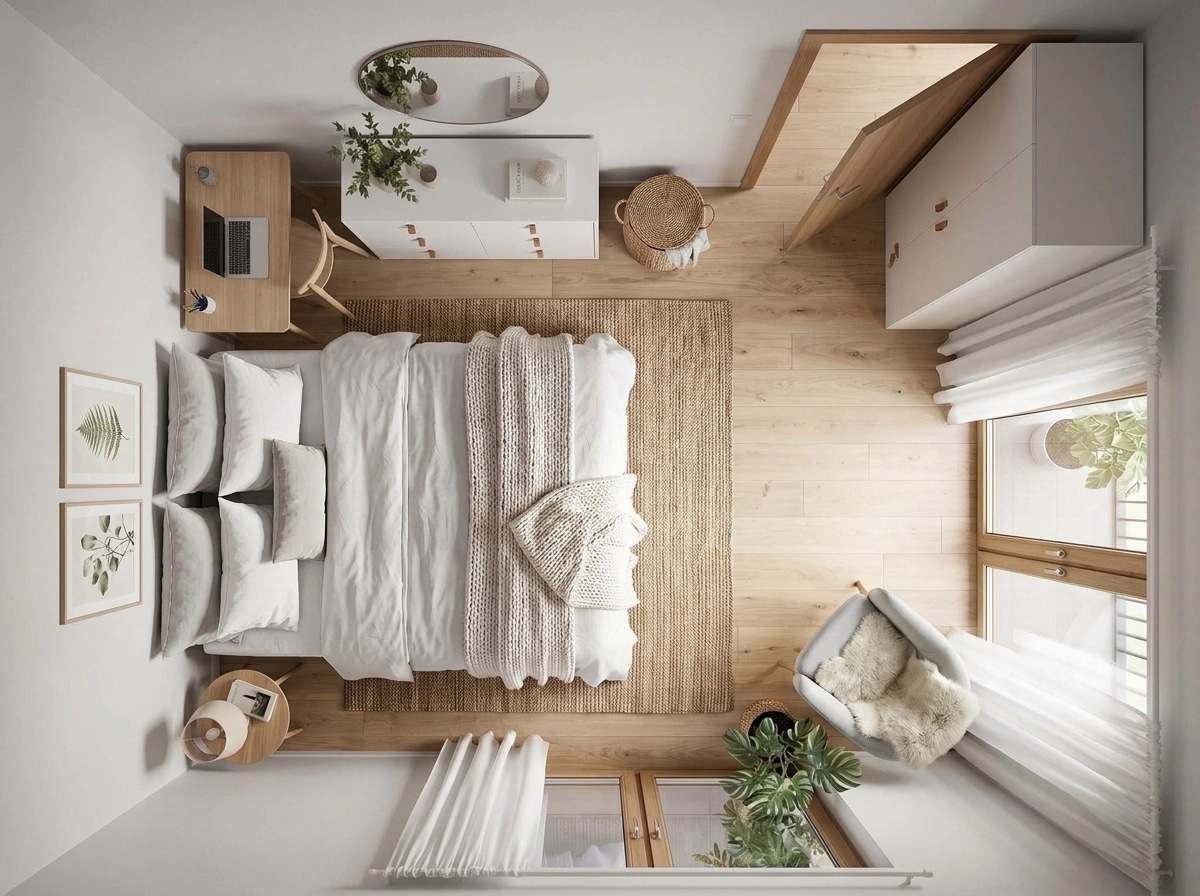 Scandinavian Living Room design — interior photo by GenRoom AI
