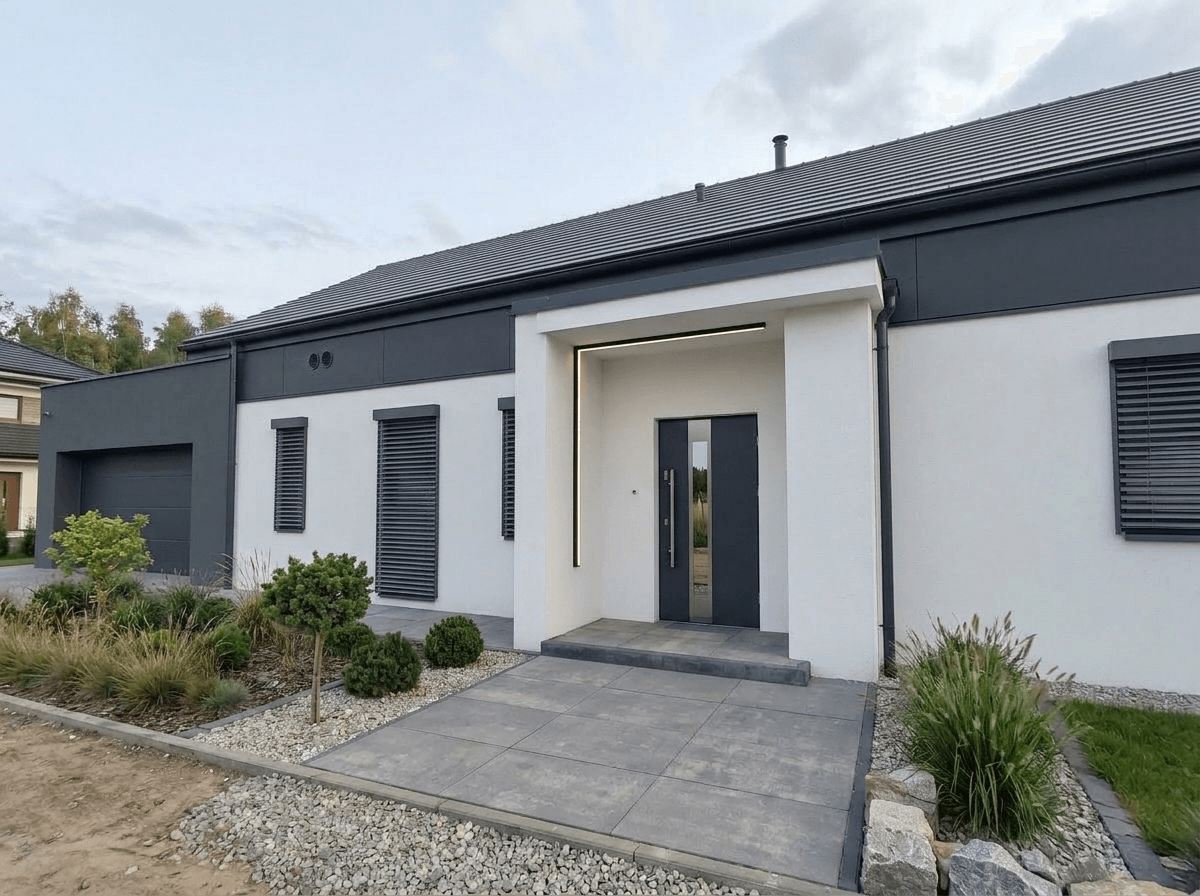 Facade design in Contemporary Facade style — Facade by GenRoom AI