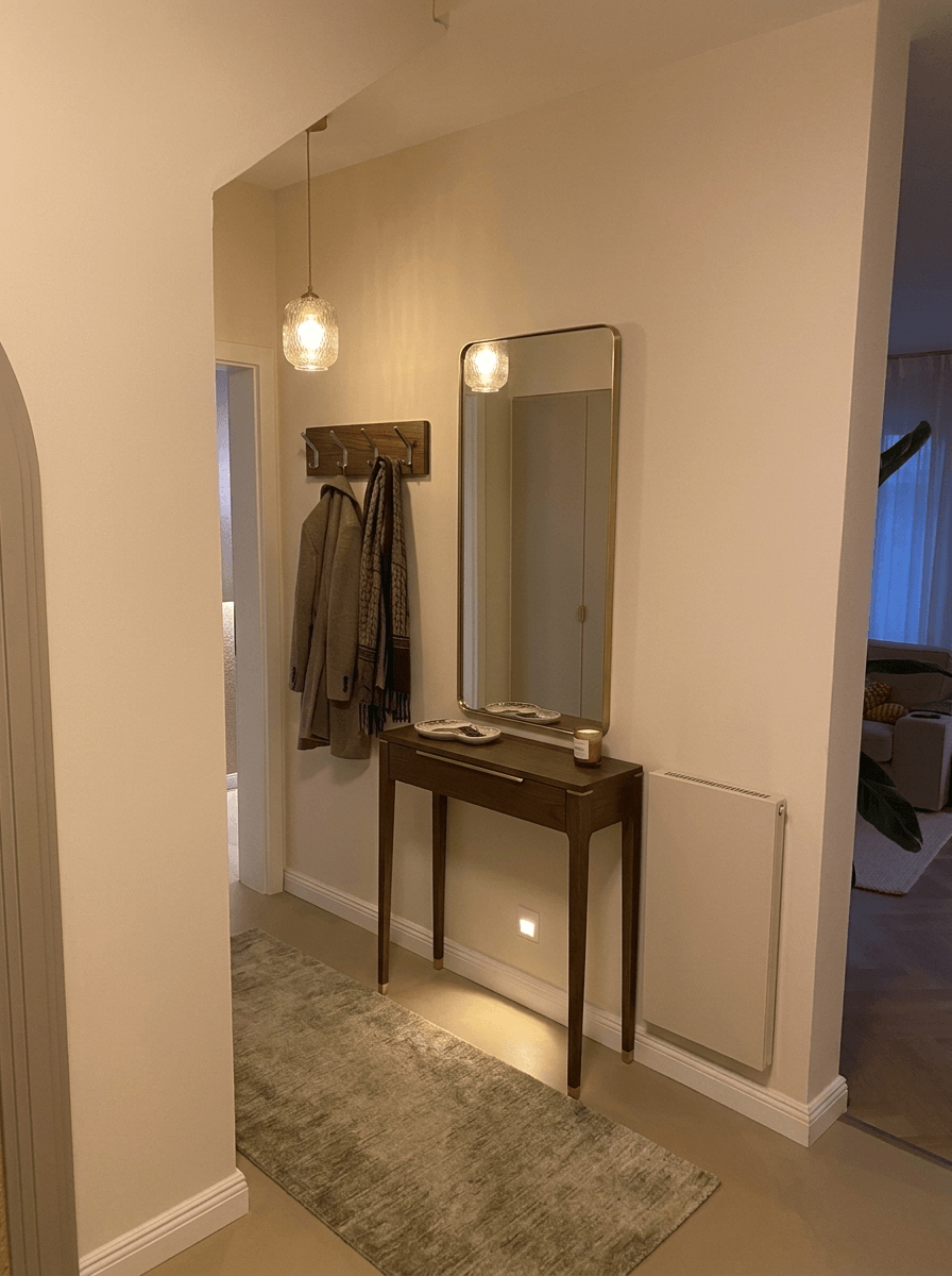 Hallway interior in no_style style — photo by GenRoom AI