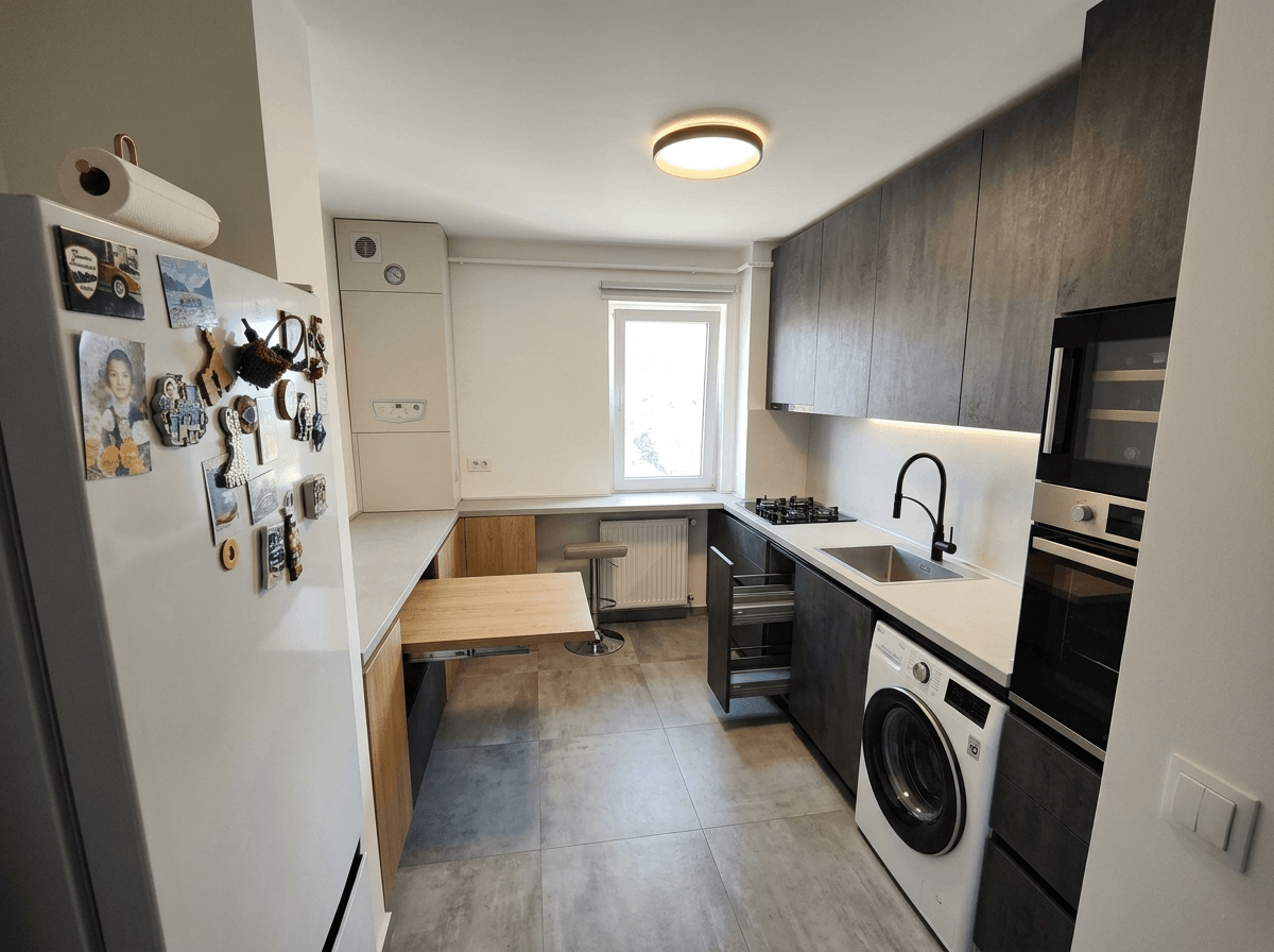 Kitchen interior in no_style style — photo by GenRoom AI