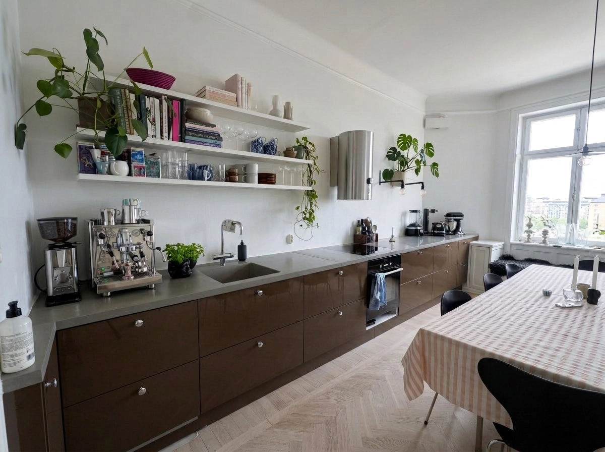 Minimalism Kitchen design — interior photo by GenRoom AI