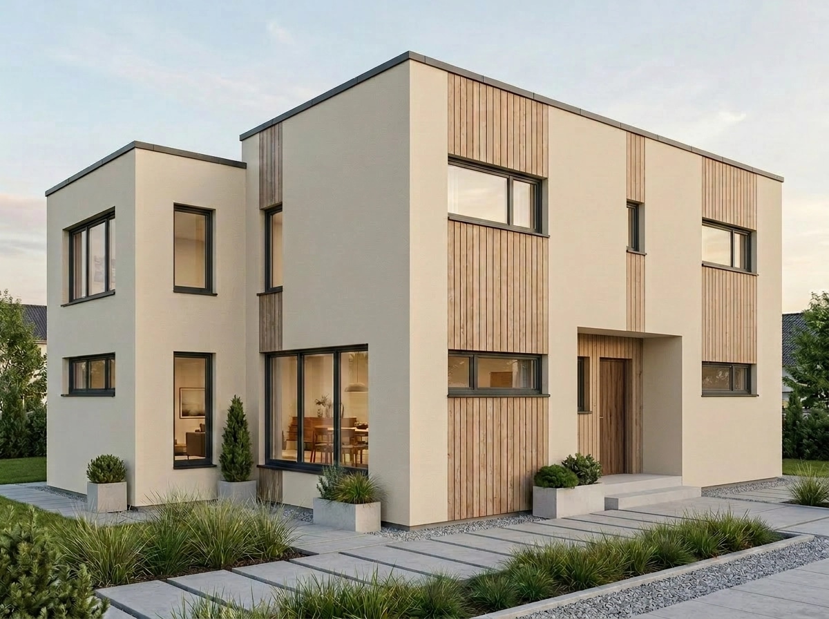 Scandinavian Facade Facade design — facade photo by GenRoom AI
