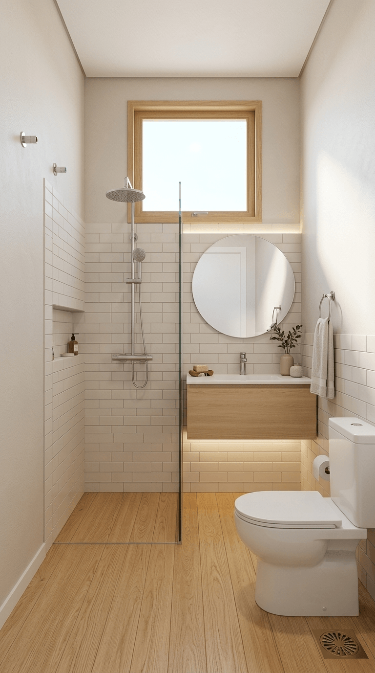 Bathroom interior in no_style style — photo by GenRoom AI