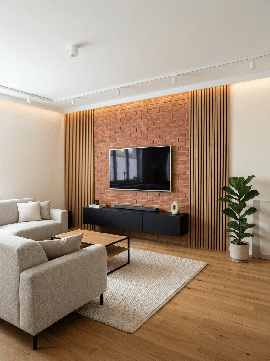 Interior design in Minimalism style — Living Room by GenRoom AI