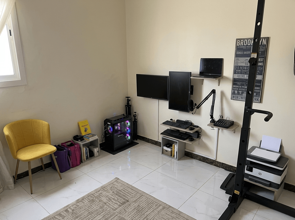 Interior design in Minimalism style — office_space by GenRoom AI
