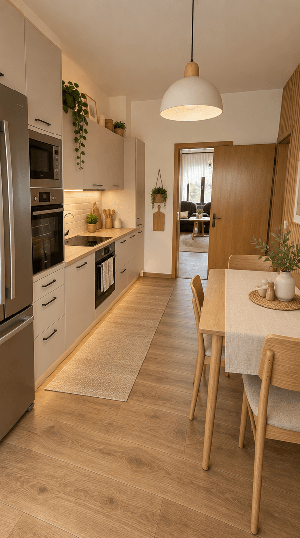 Interior design in Scandinavian style — Kitchen by GenRoom AI