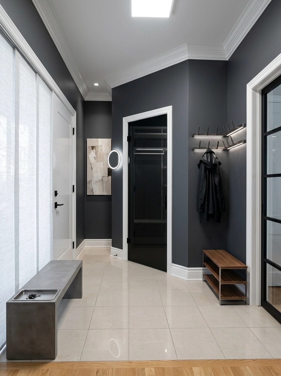 Interior design in Minimalism style — lobby by GenRoom AI