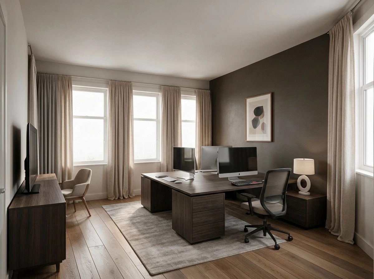 Contemporary Bedroom design — interior photo by GenRoom AI