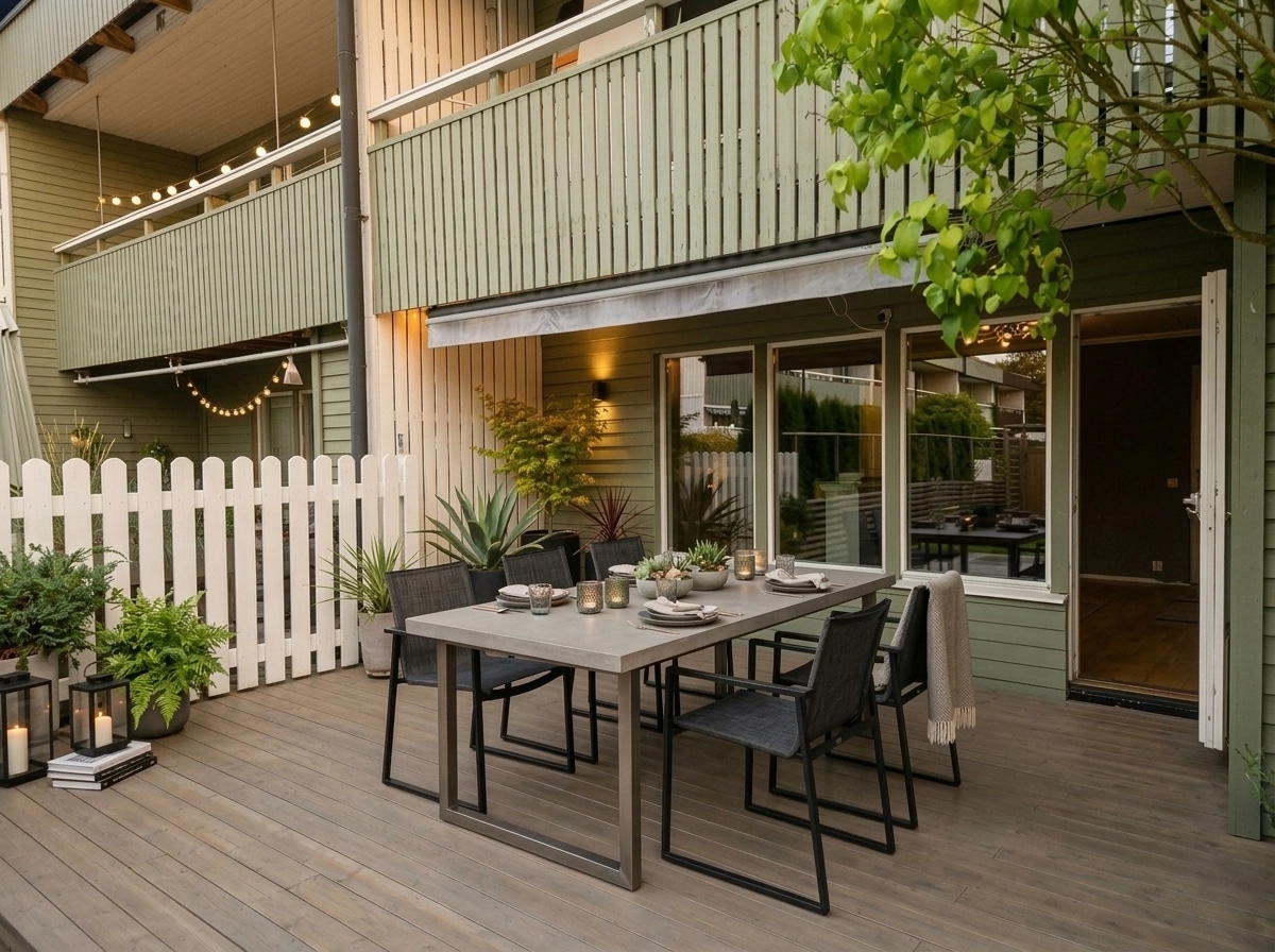 Interior design in Contemporary style — terrace by GenRoom AI