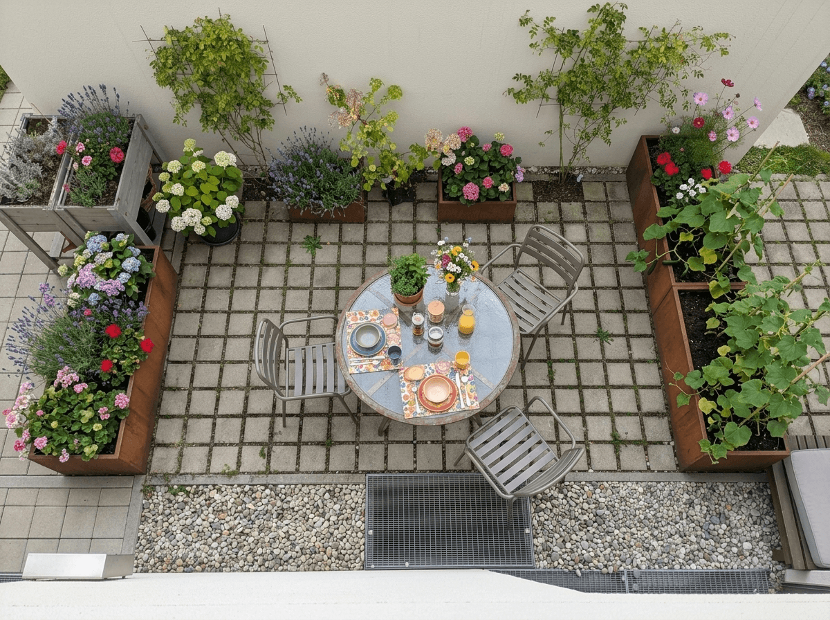 Landscape design in Contemporary Yard style — Yard by GenRoom AI