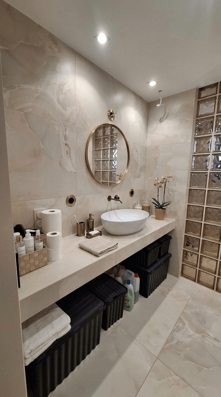 Bathroom interior in no_style style — photo by GenRoom AI