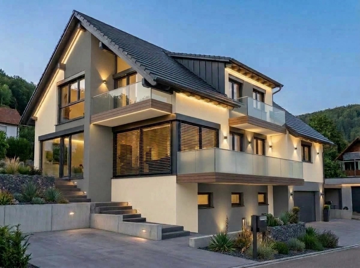 Facade design in Contemporary Facade style — Facade by GenRoom AI