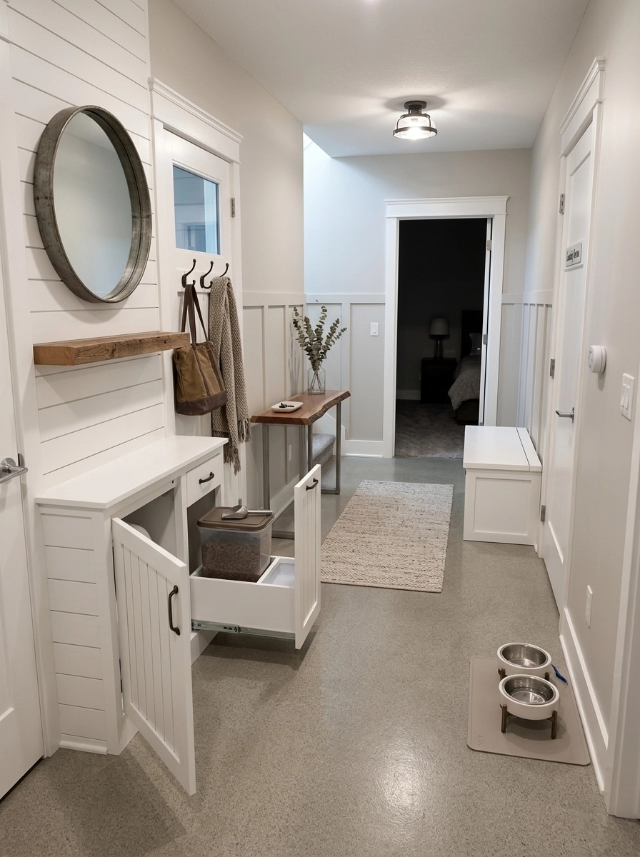 Interior design in Modern Farmhouse style — Hallway by GenRoom AI