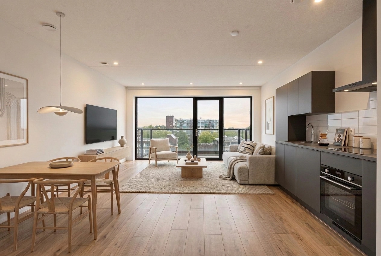 Scandinavian Living Room design — interior photo by GenRoom AI