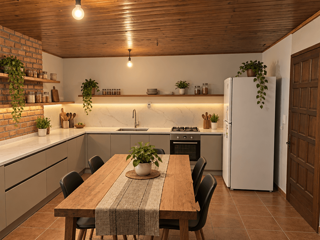 Contemporary Kitchen design — interior photo by GenRoom AI