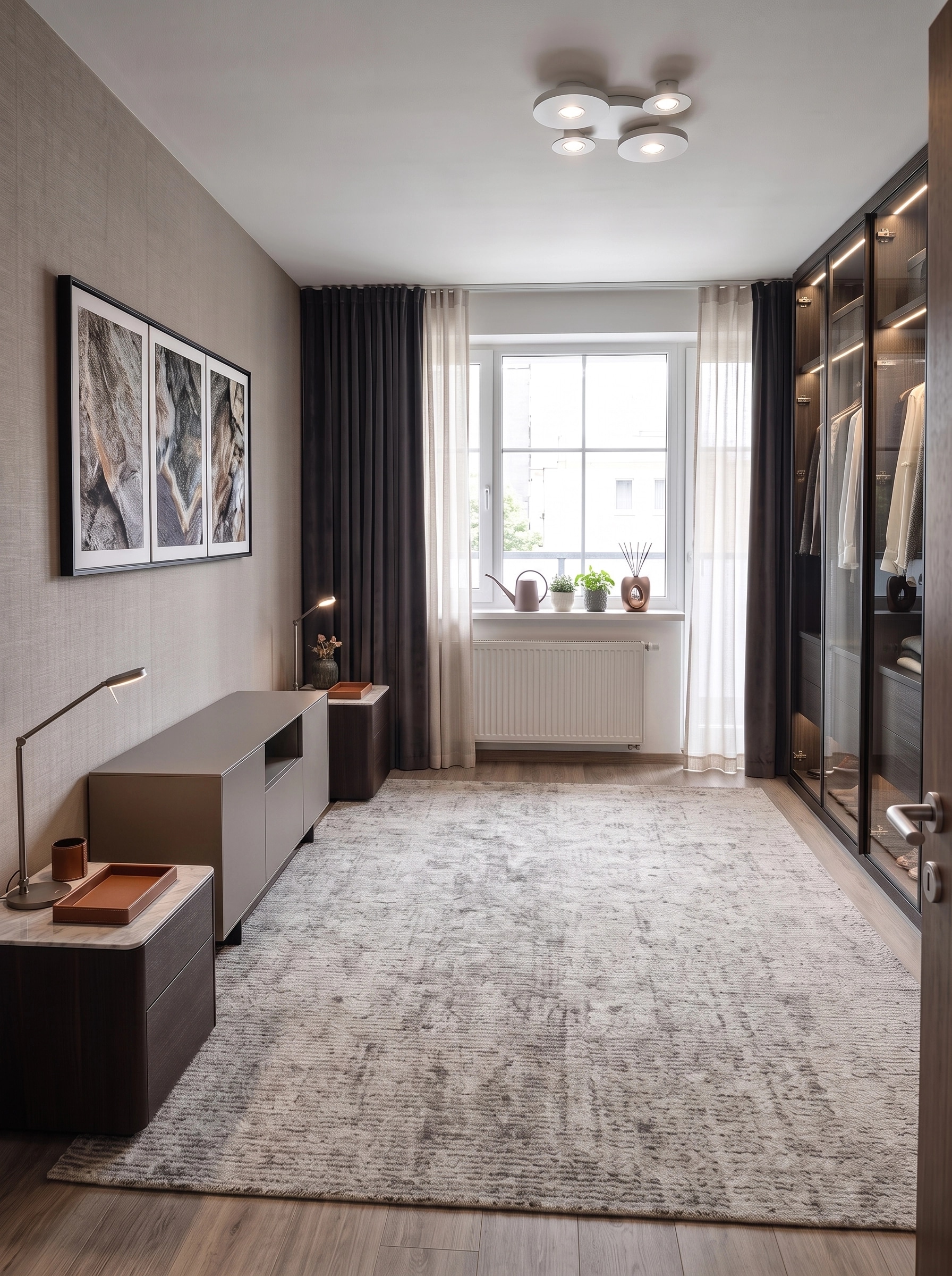 Interior design in Contemporary style — Bedroom by GenRoom AI