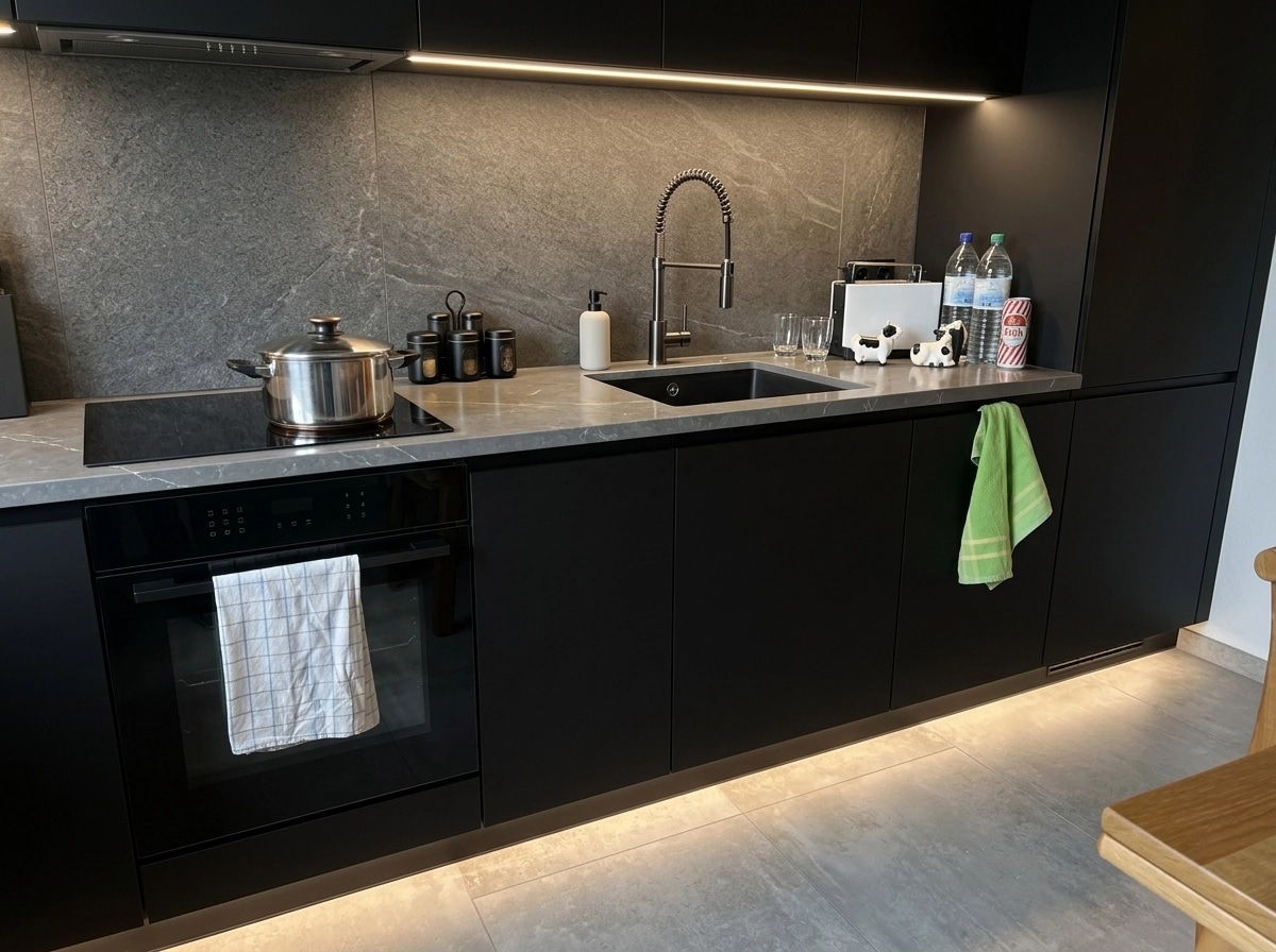 Interior design in Contemporary style — Kitchen by GenRoom AI