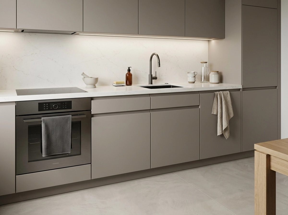 Minimalism Κουζίνα design — interior photo by GenRoom AI