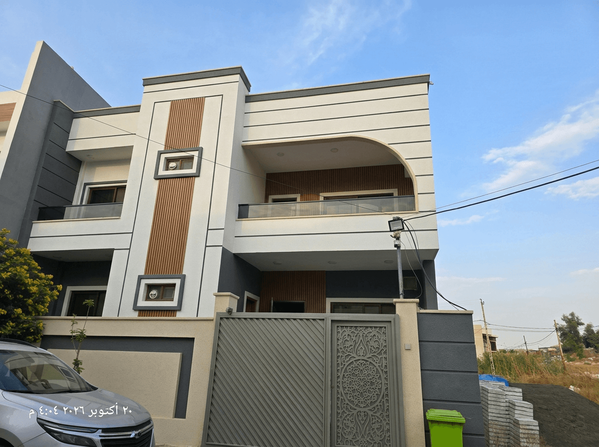 Facade design in no_style style — photo by GenRoom AI