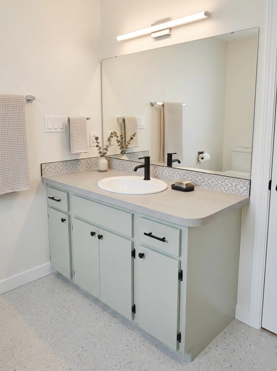 Interior design in Scandinavian style — Bathroom by GenRoom AI