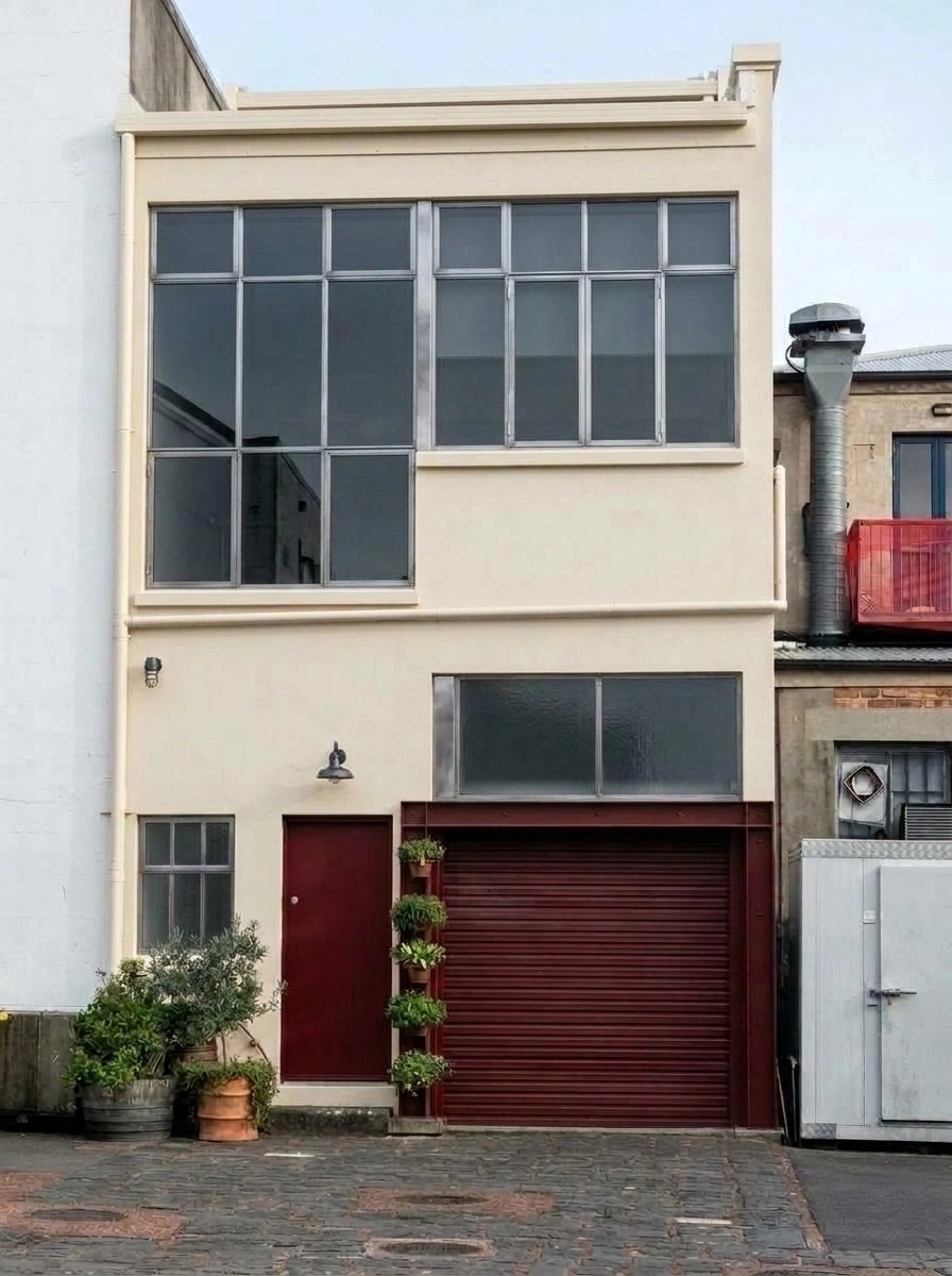 Facade design in Loft Facade style — Facade by GenRoom AI