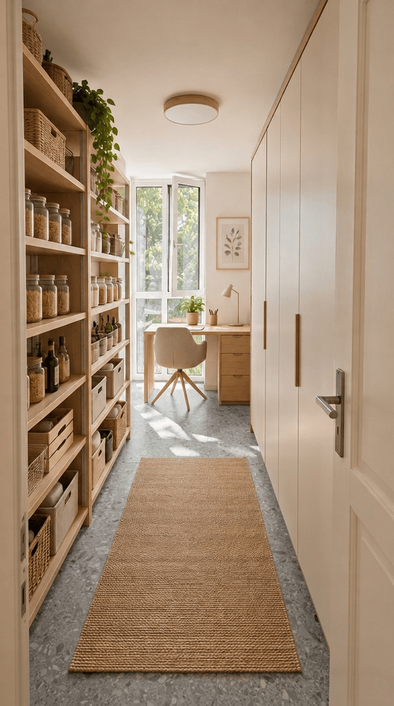 التصميم الداخلي بنمط Scandinavian — pantry من GenRoom AI