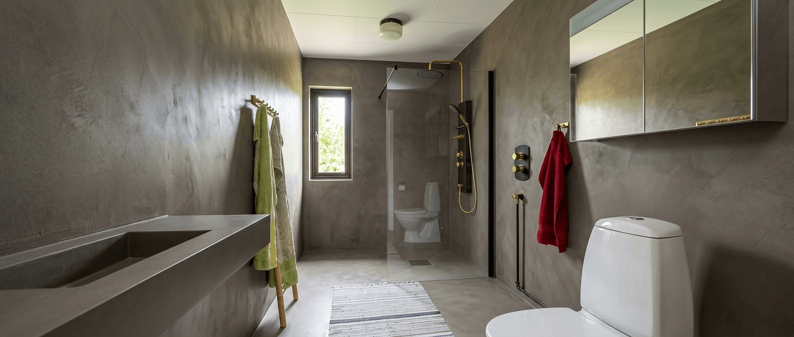 Bathroom interior in no_style style — photo by GenRoom AI