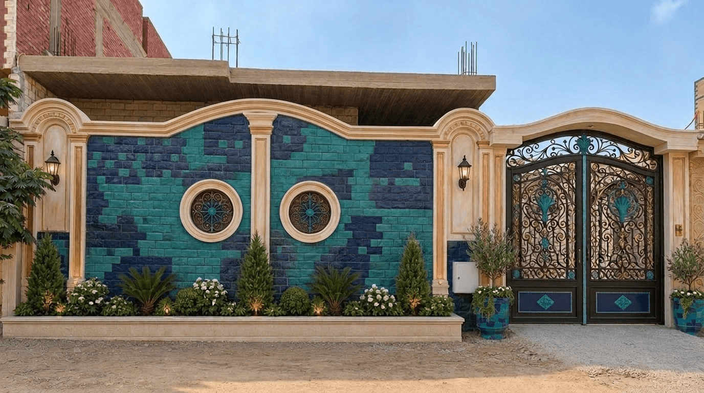 Neoclassic Facade Cephe design — facade photo by GenRoom AI
