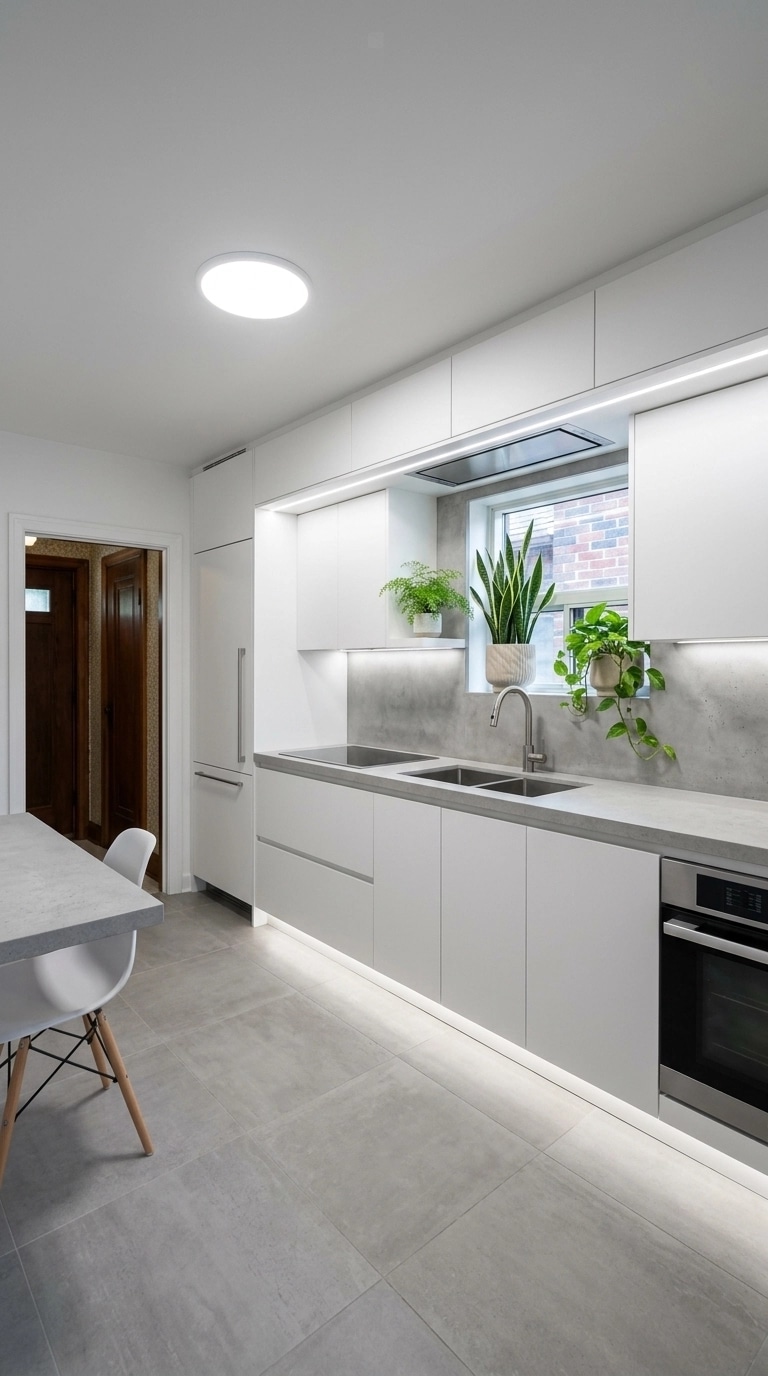 Minimalism Kitchen design — interior photo by GenRoom AI
