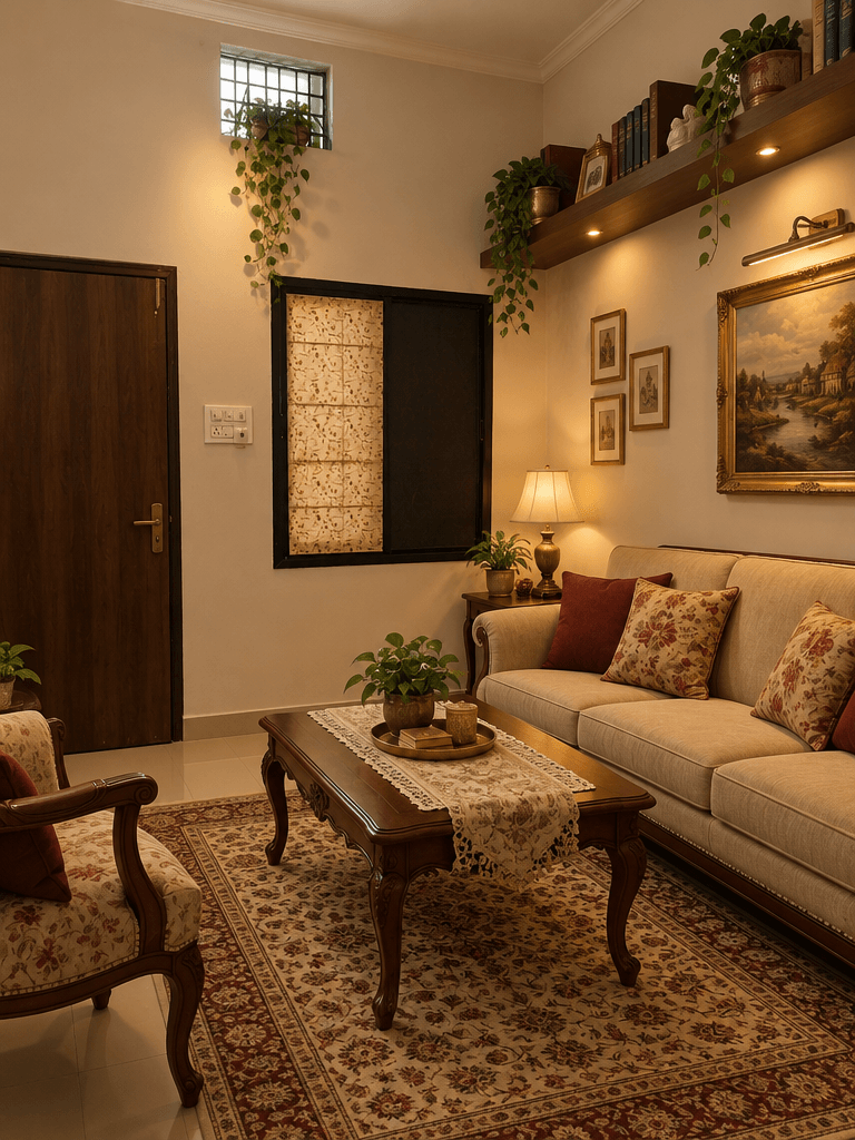Classic Living Room design — interior photo by GenRoom AI