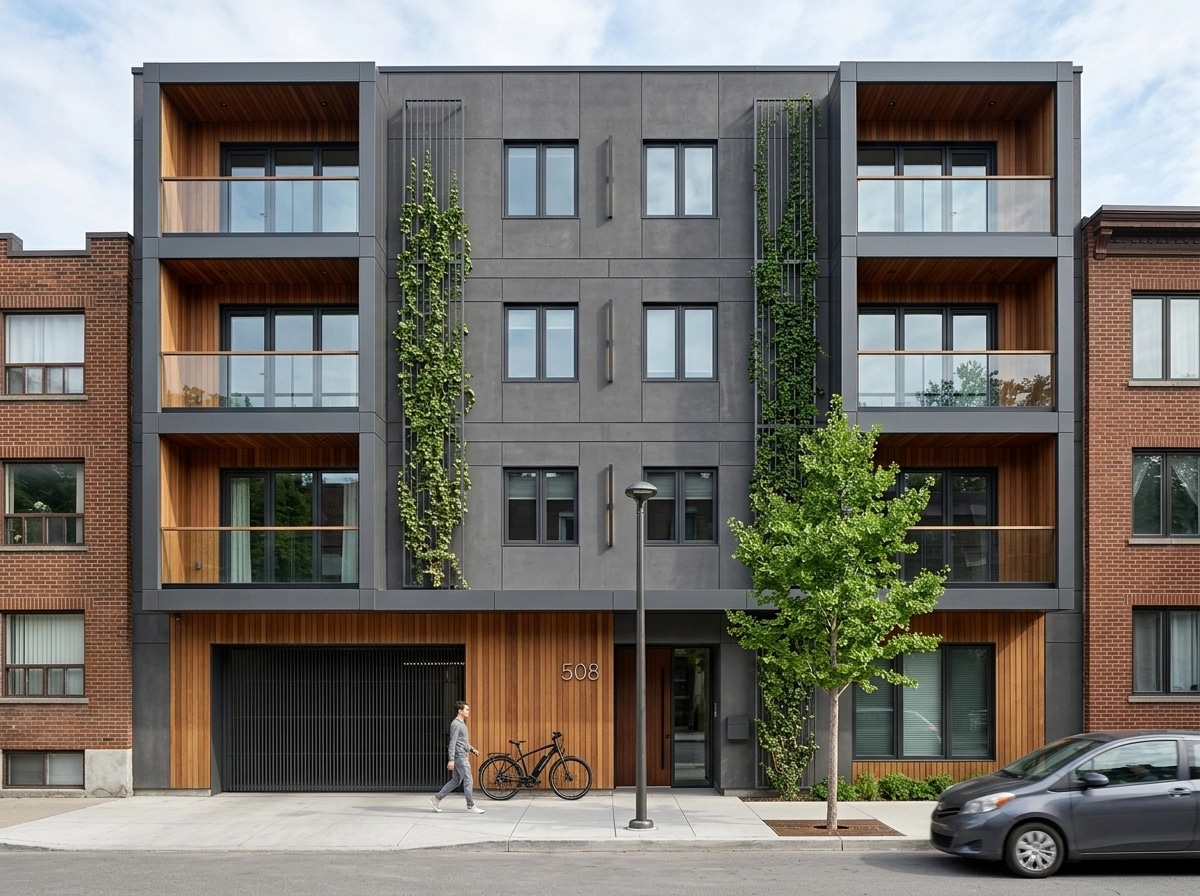 Facade design in Minimalist Facade style — Facade by GenRoom AI