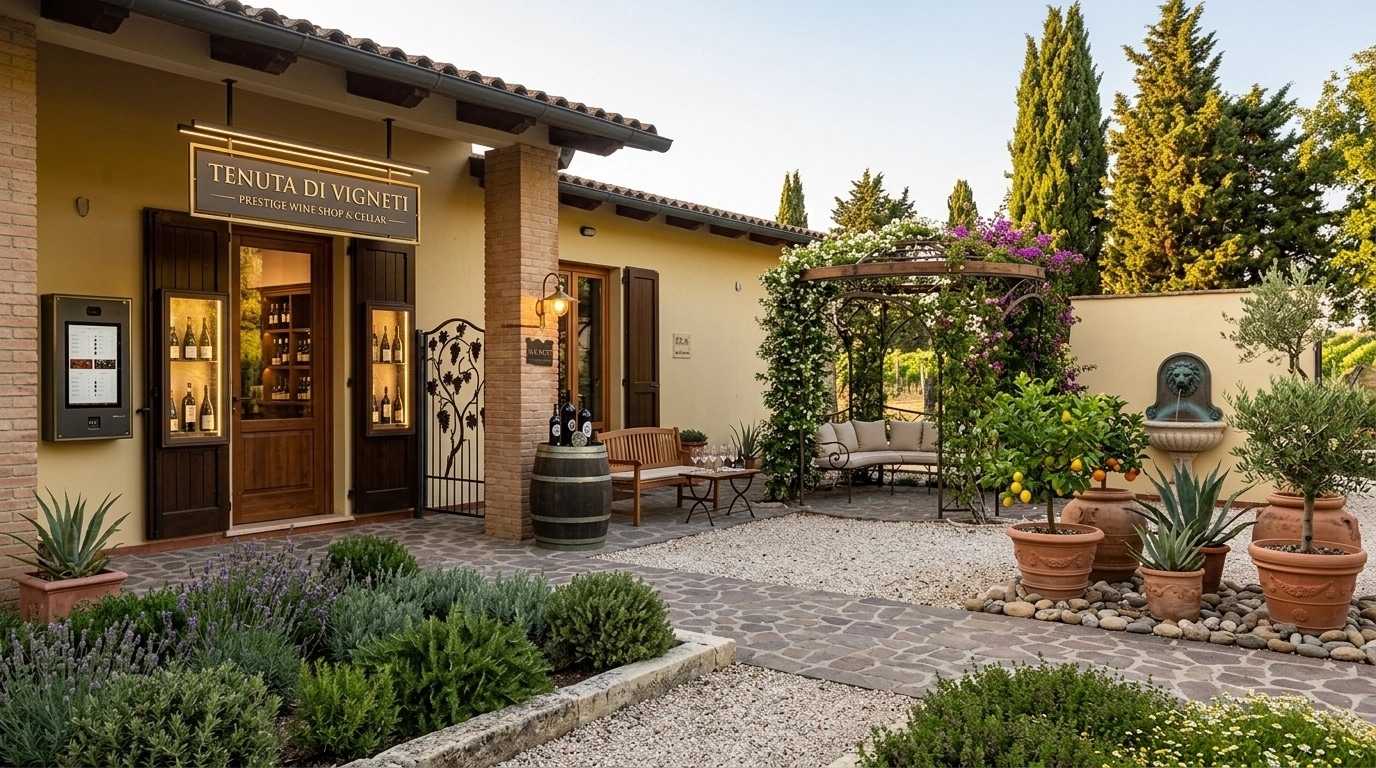 Landscape design in Mediterranean Yard style — Yard by GenRoom AI