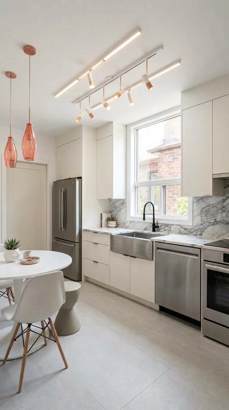 Minimalism Kitchen design — interior photo by GenRoom AI