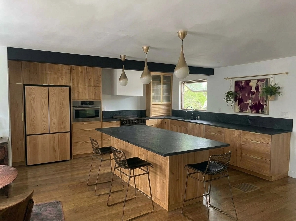 Kitchen interior in no_style style — photo by GenRoom AI