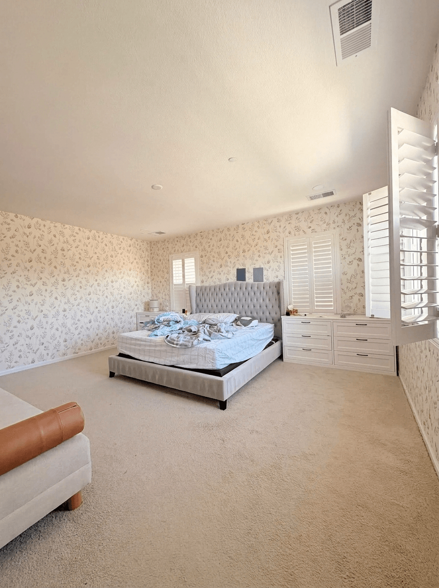 Contemporary Bedroom design — interior photo by GenRoom AI