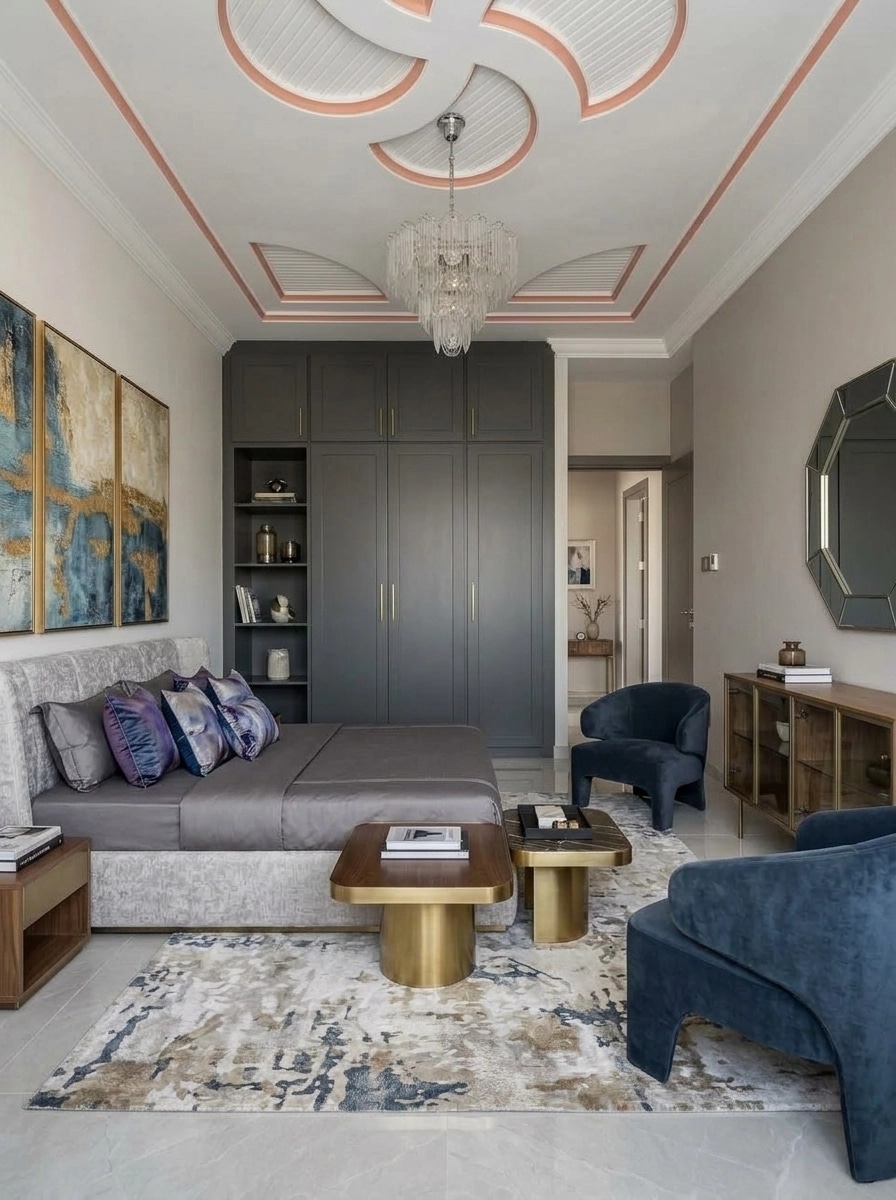Interior design in Contemporary style — Living Room by GenRoom AI