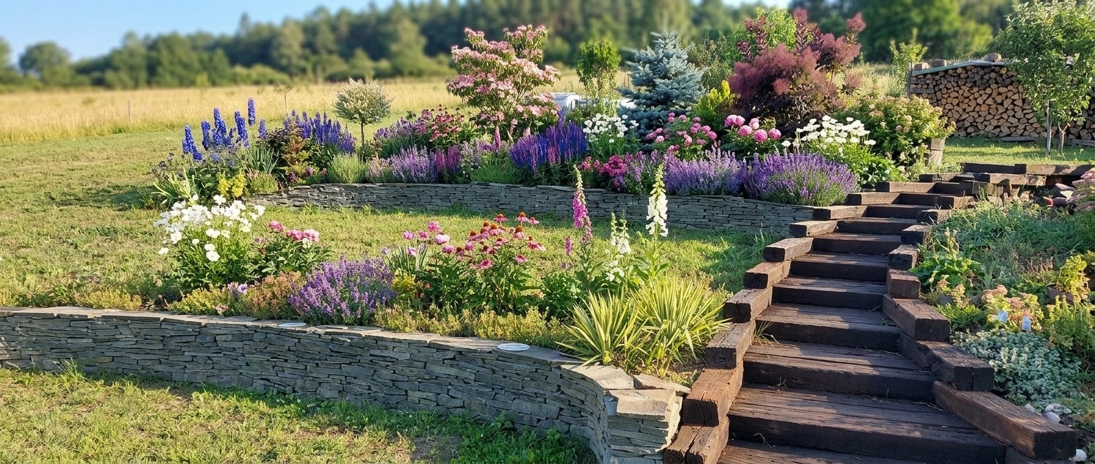 Yard design in no_style style — photo by GenRoom AI