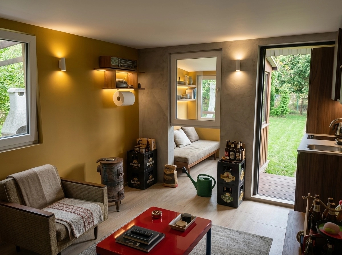 Interior design in Contemporary style — studio by GenRoom AI